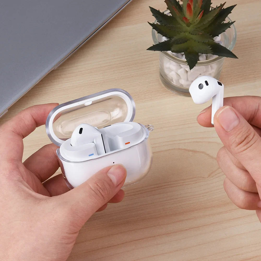 Transparent Earphone Case For Samsung Galaxy