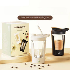 Electric Coffee Blender Electric Shaker Cup Mini Portable Sports Water Bottle Car Insulated Coffee Cup Rechargeable Shake Cup