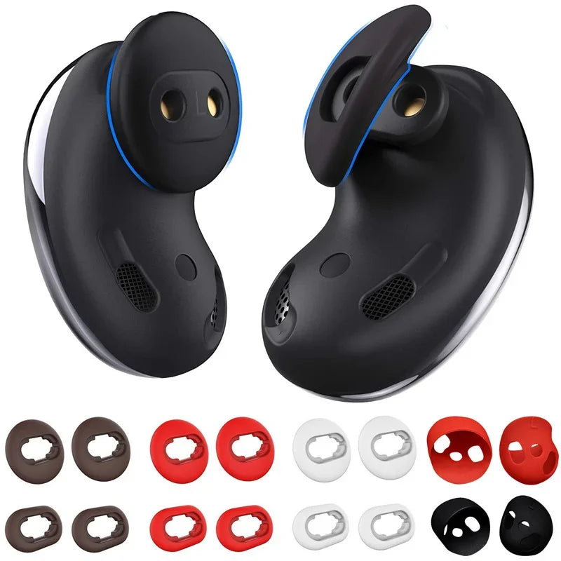 For Samsung Galaxy Buds Anti-Slip Earbuds Ear Skins Silicone Adapter Ear Wing Tips for Galaxy Buds Replacement Rubber Eartips