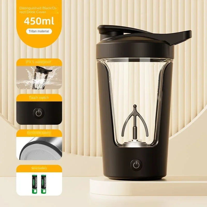 Electric Coffee Blender Electric Shaker Cup Mini Portable Sports Water Bottle Car Insulated Coffee Cup Rechargeable Shake Cup