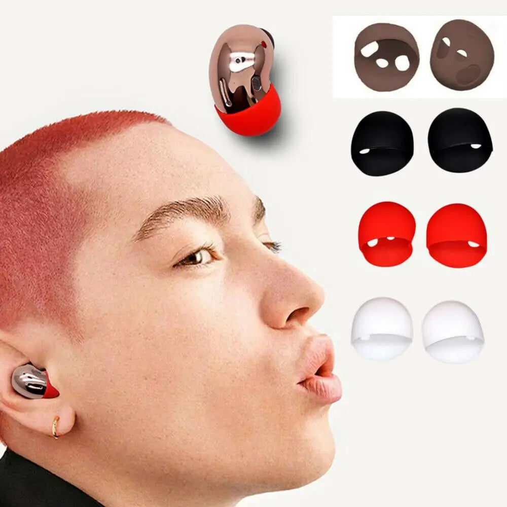 For Samsung Galaxy Buds Anti-Slip Earbuds Ear Skins Silicone Adapter Ear Wing Tips for Galaxy Buds Replacement Rubber EartipsFor Samsung Galaxy Buds Anti-Slip Earbuds Ear Skins Silicone Adapter Ear Wing Tips for Galaxy Buds Replacement Rubber Eartips