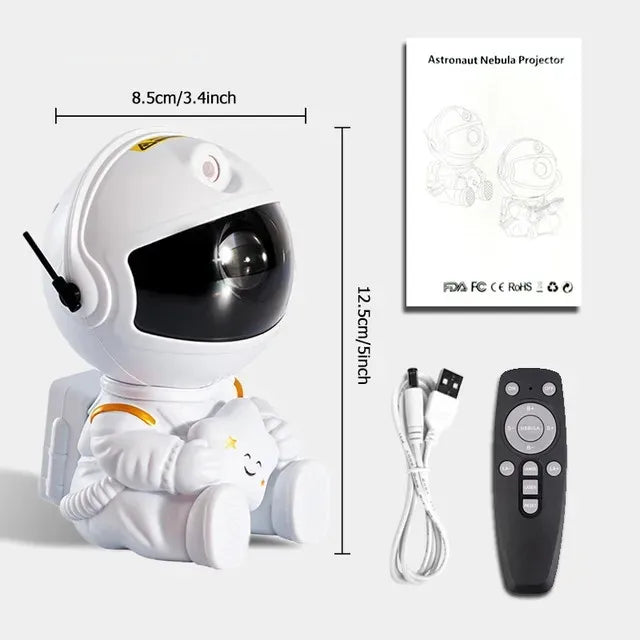 Galaxy Projector Led Night Light Star Projector Astronaut Projector Galaxy Light for Home Decorative Bedroom Children Kids Gift