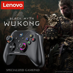 New Lenovo S02 Wireless Bluetooth RGB Controller for Nintendo Switch OLED/Switch Lite/PC/Mobile Gamepad Multi-Function Joystick