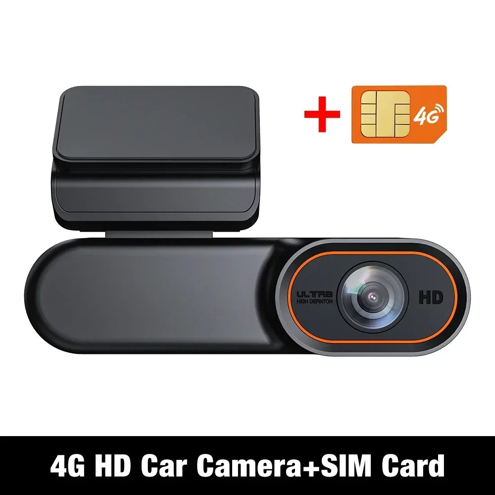 PEGATISAN 4K WIFI Dash Cam Mini CAR DVR Front and Rear Dual Lens With 1080P Black Box Room Parking Monitor Night Vision Camera