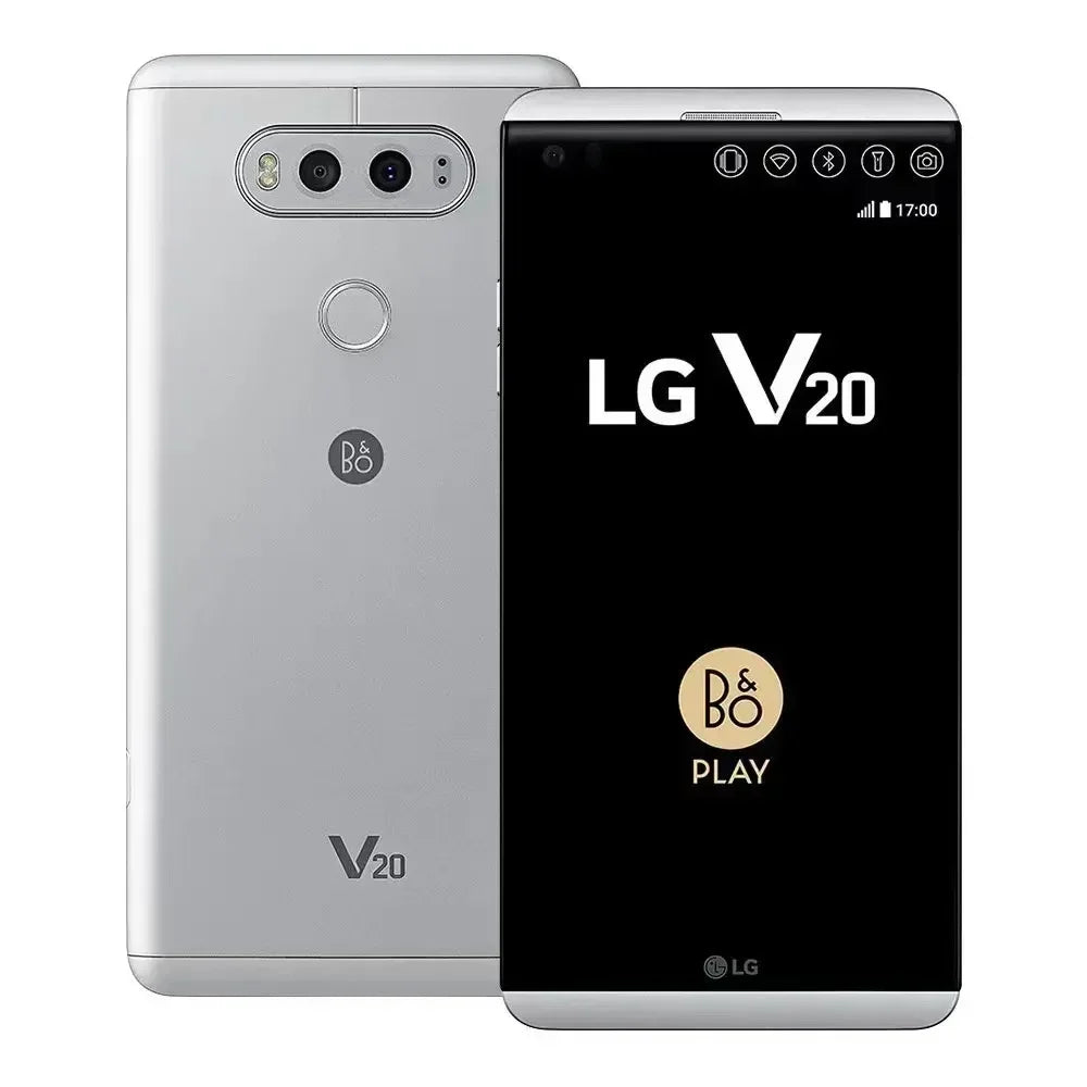 Unlocked Original LG V20 4GB RAM 64GB ROM Mobile Fingerprint Android Single/Dual SIM 5.7'' 16MP+8MP Camera 4G LTE Bar Smartphone